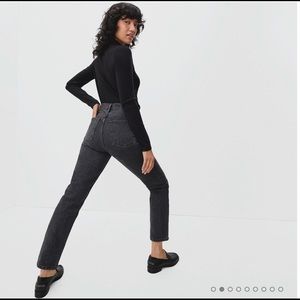 Everlane Cheeky Jean | Size: 25 Crop | Washed Black | Brand New Never Worn